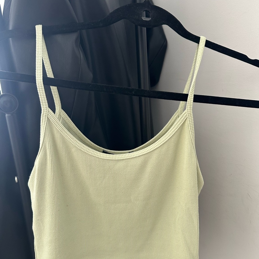 Brandy Melville Cream Fitted Camisole